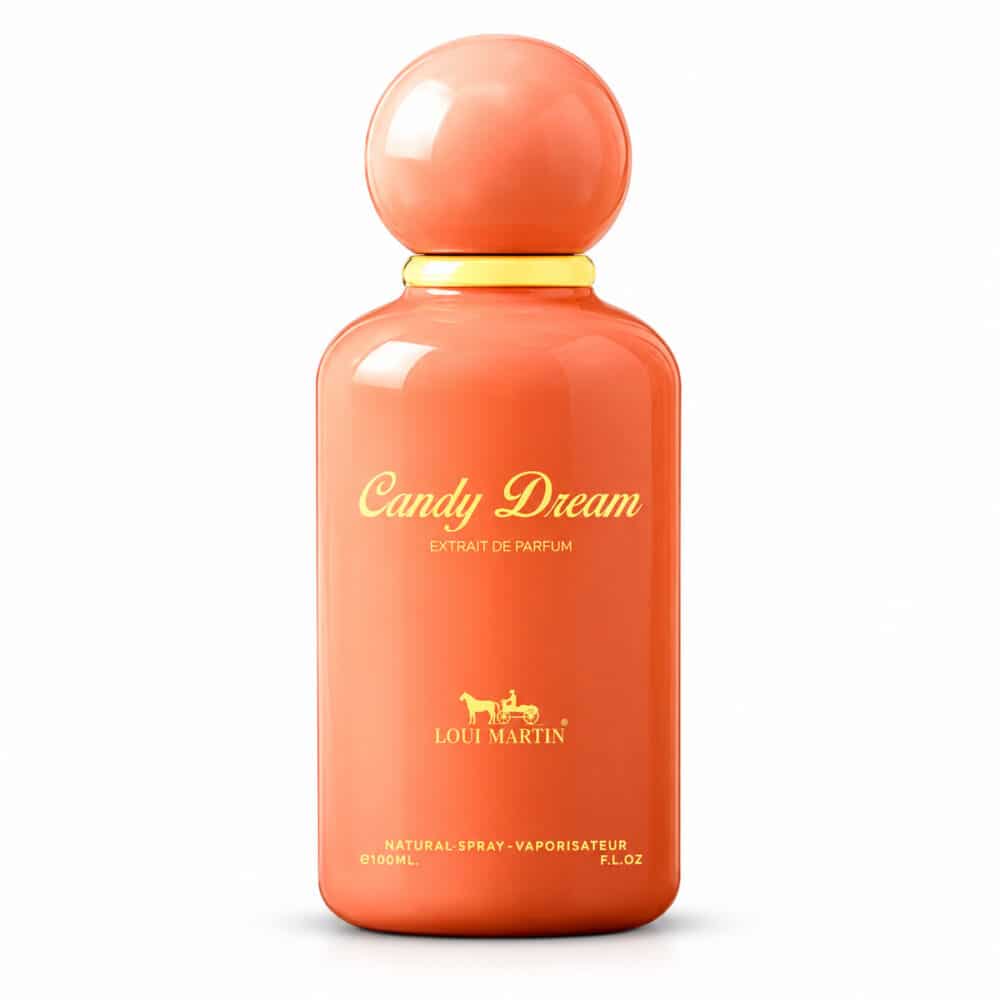 Flacon Candy Dream Loui Martin 100 ml sur fond blanc