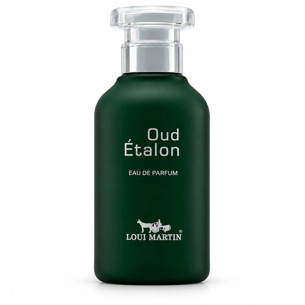 Eau de parfum Oud Étalon Loui Martin 100 ml sur fond blanc