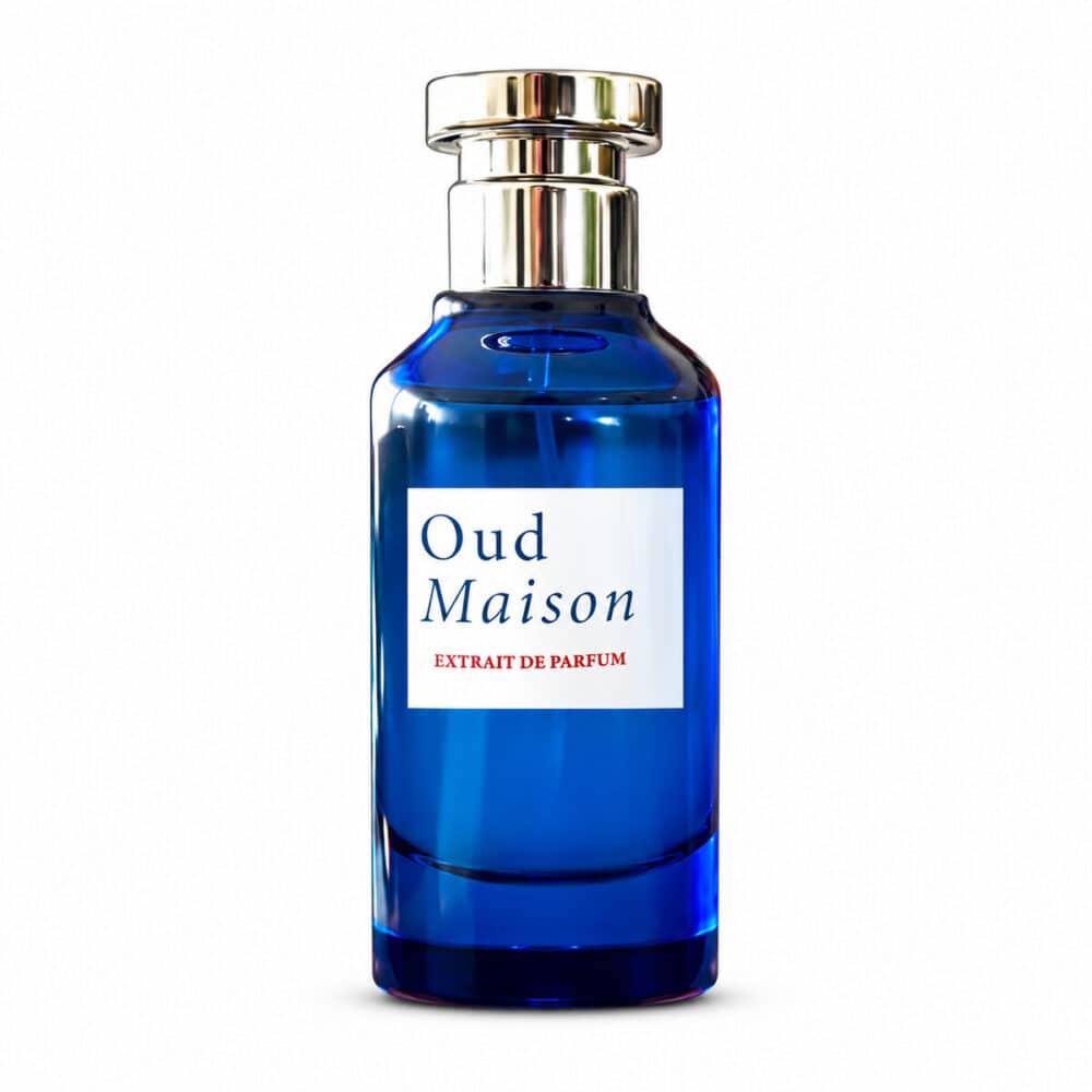 Flacon Oud Maison Loui Martin 100 ml sur fond blanc
