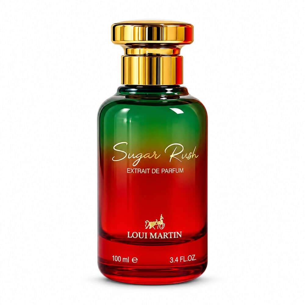 Flacon Sugar Rush Loui Martin 100 ml sur fond blanc