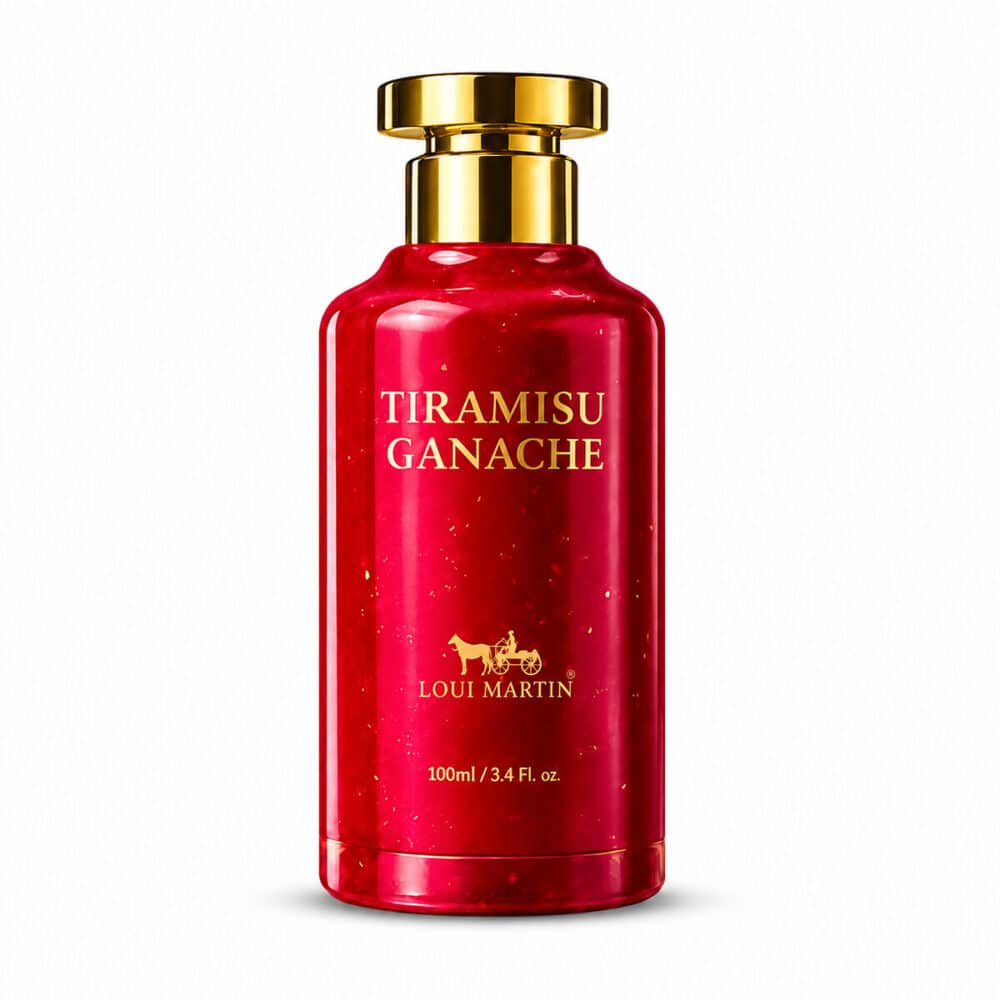 Flacon Tiramisu Ganache Loui Martin 100 ml sur fond blanc